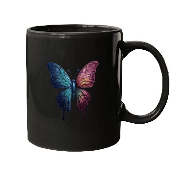 Discover Butterfly Wing Art Mugs