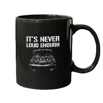 Discover It's Never Loud Enough, technician car audio Mugs