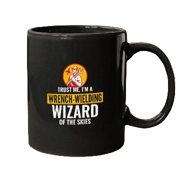 Discover Aircraft Mechanic Aviation Maintenance Technician Mugs