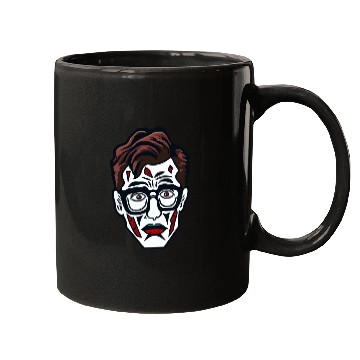 Discover Nerdy Nerd Sad Clown Face Mugs