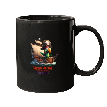 Discover pirate parrot Mugs