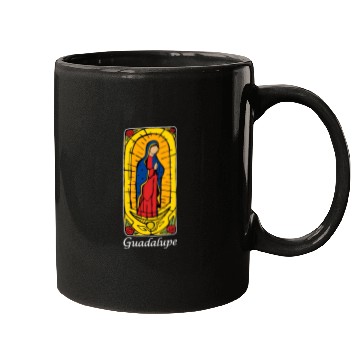 Discover Guadalupe (dark) Mugs