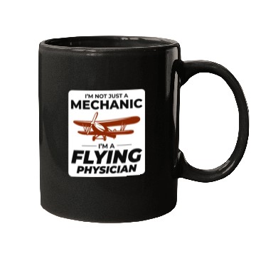 Discover Aircraft Mechanic Aviation Maintenance Technician Mugs