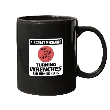 Discover Aircraft Mechanic Aviation Maintenance Technician Mugs