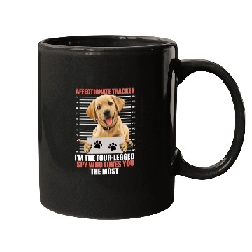 Discover Labrador AFFECTIONATE TRACKER Four Legged Spy Mugs