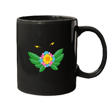 Discover Flower or Butterfly Mugs
