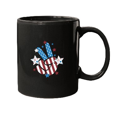 Discover Peace Sign Freedom Mugs