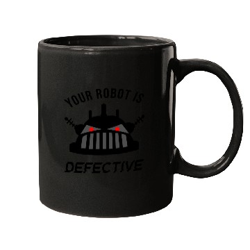 Discover Zathura Robot is Defective Mugs