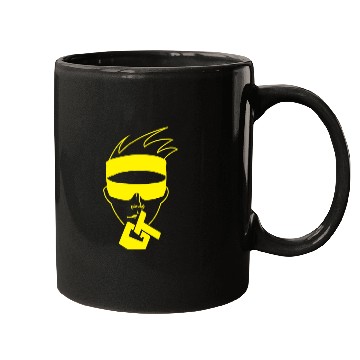 Discover Yellow neon face GT Mugs