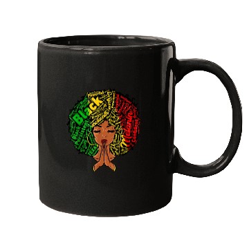 Discover Juneteenth Melanin Natural Clothes Mugs