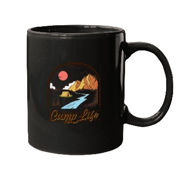 Discover Vintage Camp Mugs