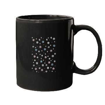Discover Filigree Snowflake Pattern Mugs