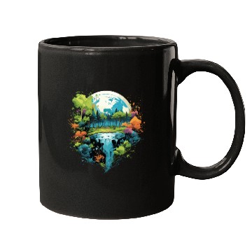 Discover Respect Your Mother Earth Day Save Our Planet Mugs