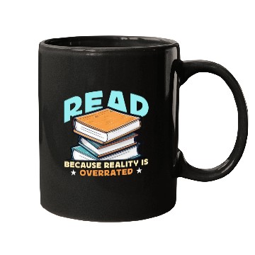 Discover Literature Teacher Read Because Reality Educator Mugs