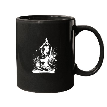 Discover Asian Meditation Relaxation Yoga Teacher Mugs