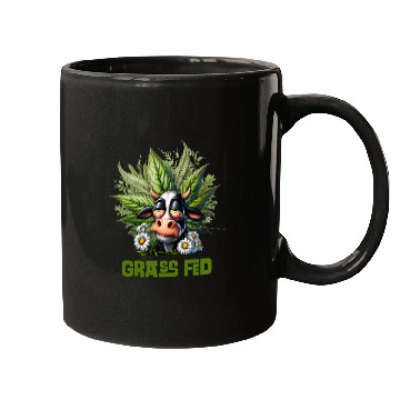 Discover Grass Fed Green Mugs
