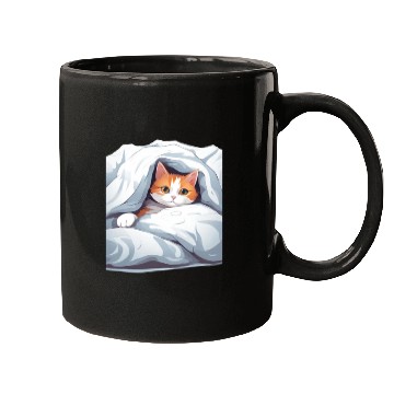 Discover cat between the sheets Mugs