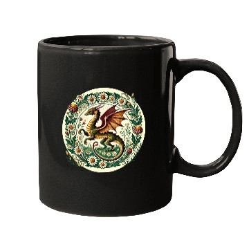 Discover Daisy Flower Dragon Mugs