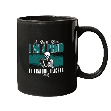 Discover Literature Teacher A Short Story I Am A Librarian Mugs