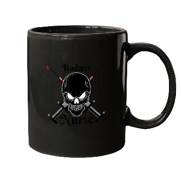 Discover Badass Nurse Nursing student Mugs