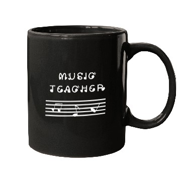 Discover Music Teacher Key Note Dance Back to School Mugs