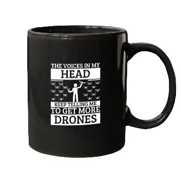 Discover Quadcopter Get More Drones Funny Drone Pilot Mugs