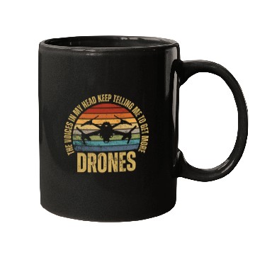 Discover Quadcopter Get More Drones Funny Drone Pilot Mugs