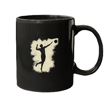 Discover Volleyball Beach Grunge Vintage Mugs