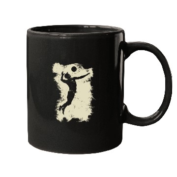 Discover Volleyball Beach Grunge Vintage Mugs