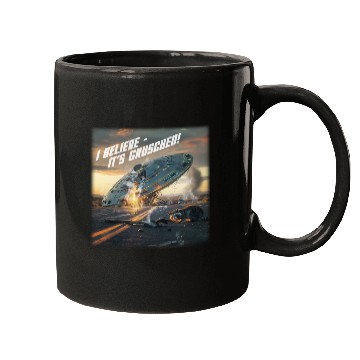 Discover UFO crash. I believe it's grusched! Mugs