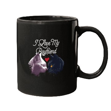 Discover I Love My Boyfriend Funny Valentines Day Humor Mugs