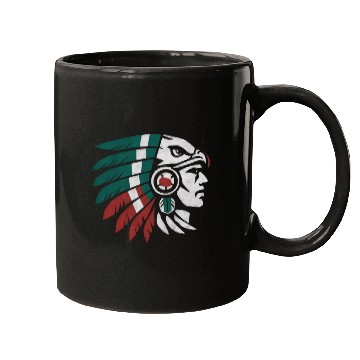 Discover Aztec Warrior Indigenous Mexican Aztec Jaguar Mugs