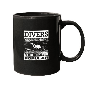 Discover Scuba Diving Mask Pun Funny Scuba Diver Mugs
