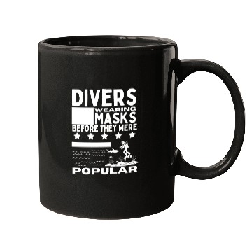 Discover Scuba Diving Mask Pun Funny Scuba Diver Mugs