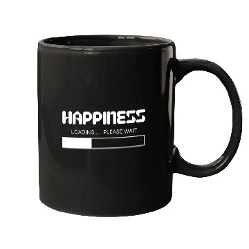 Discover Happiness Loading... Please Wait Mugs
