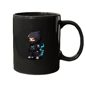 Discover Chibi Dragon Ninja Character Mugs