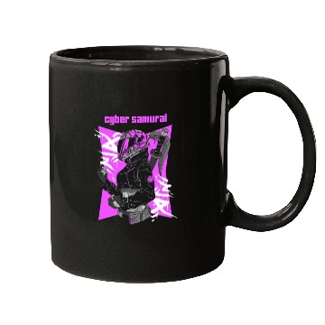 Discover Cyber Samurai Mugs