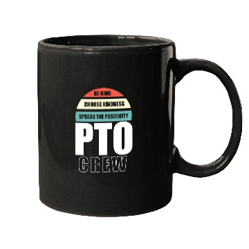 Discover PTO Crew School Volunteer Parent Teacher Mugs