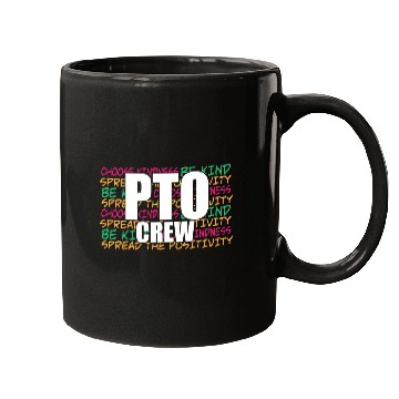 Discover PTO Crew School Volunteer Parent Teacher Mugs