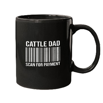 Discover Cattle Dad Scan For Payment Livestock Breeder Mugs