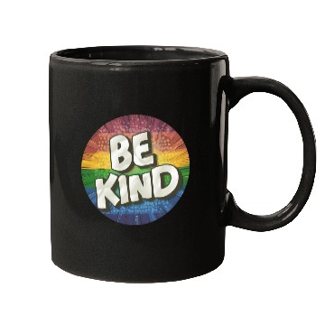 Discover LGBTQ Be Kind Mugs