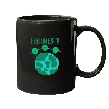 Discover Peas on Earth Mugs