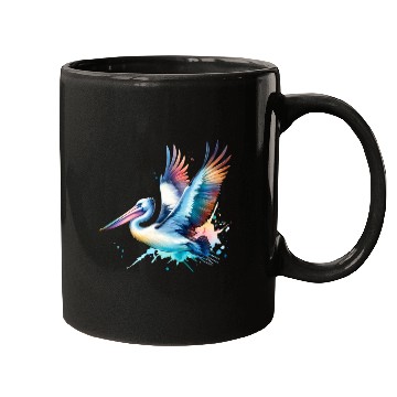 Discover Pelican in Flight Mugs