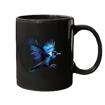 Discover Raven in Flight Mugs