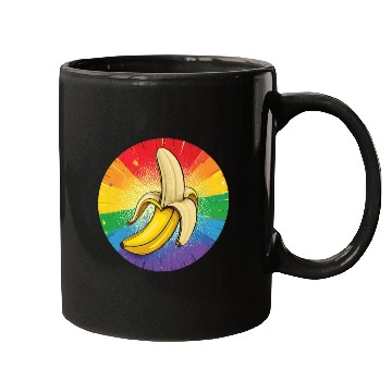 Discover LGBTQ Banana Mugs
