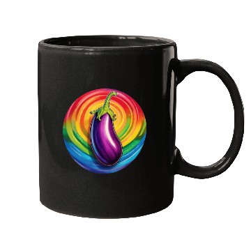 Discover LGBTQ Eggplant Mugs
