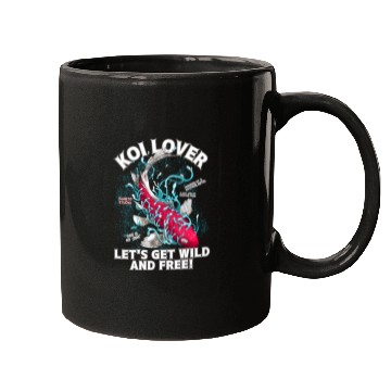 Discover Red Koi elegant animal Mugs