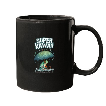 Discover Rainy Frog kawai Mugs
