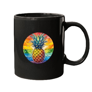 Discover LGBTQ Pineapple Mugs