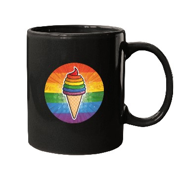Discover LGBTQ Ice Cream Mugs
